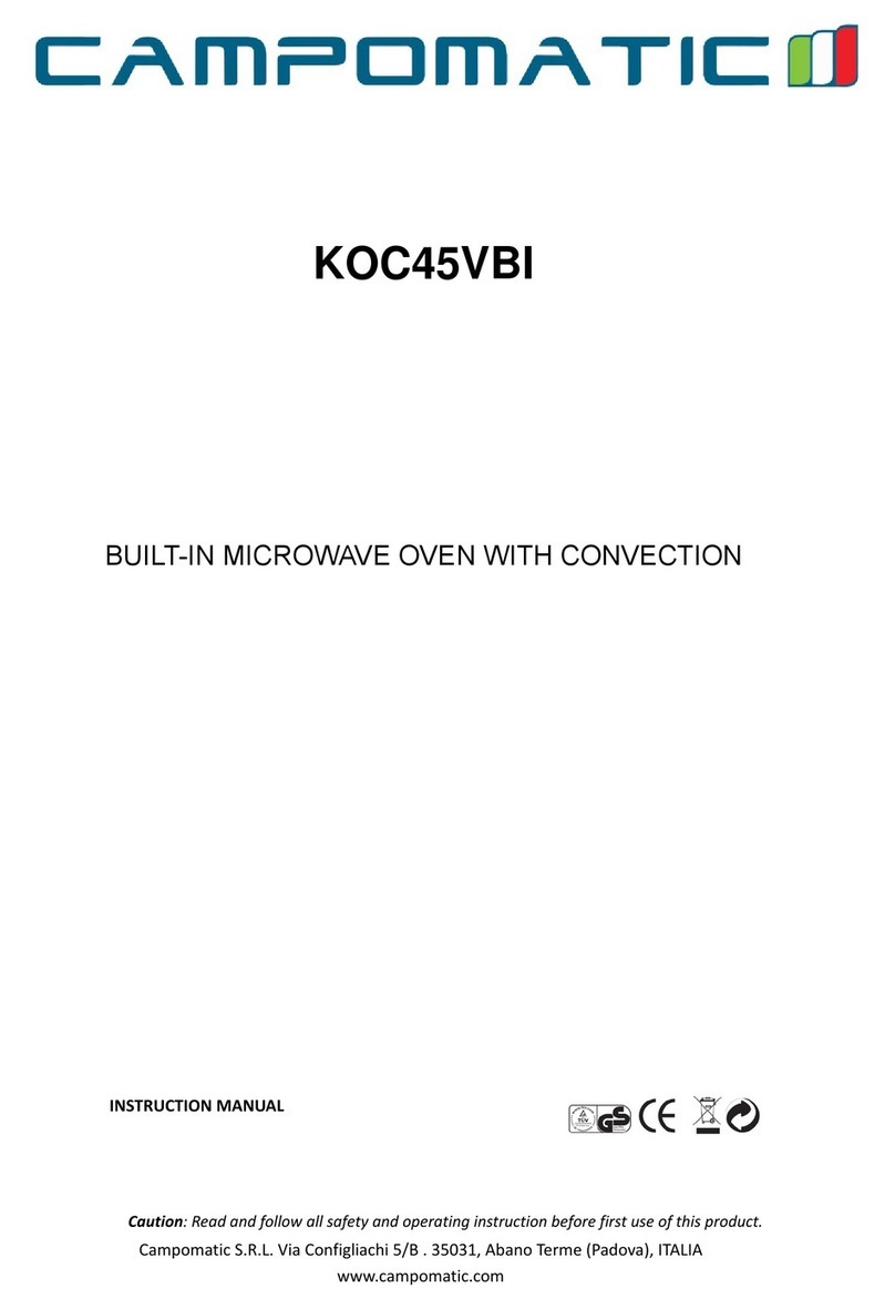 Campomatic KOC45VBI User manual Campomatic KOC45VBI User manual