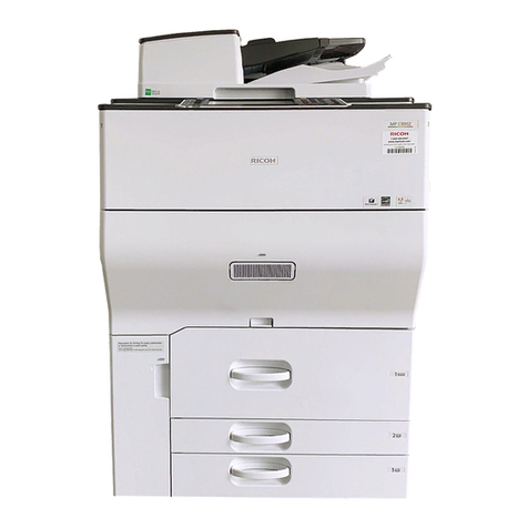 Ricoh MP C6502 Series User manual