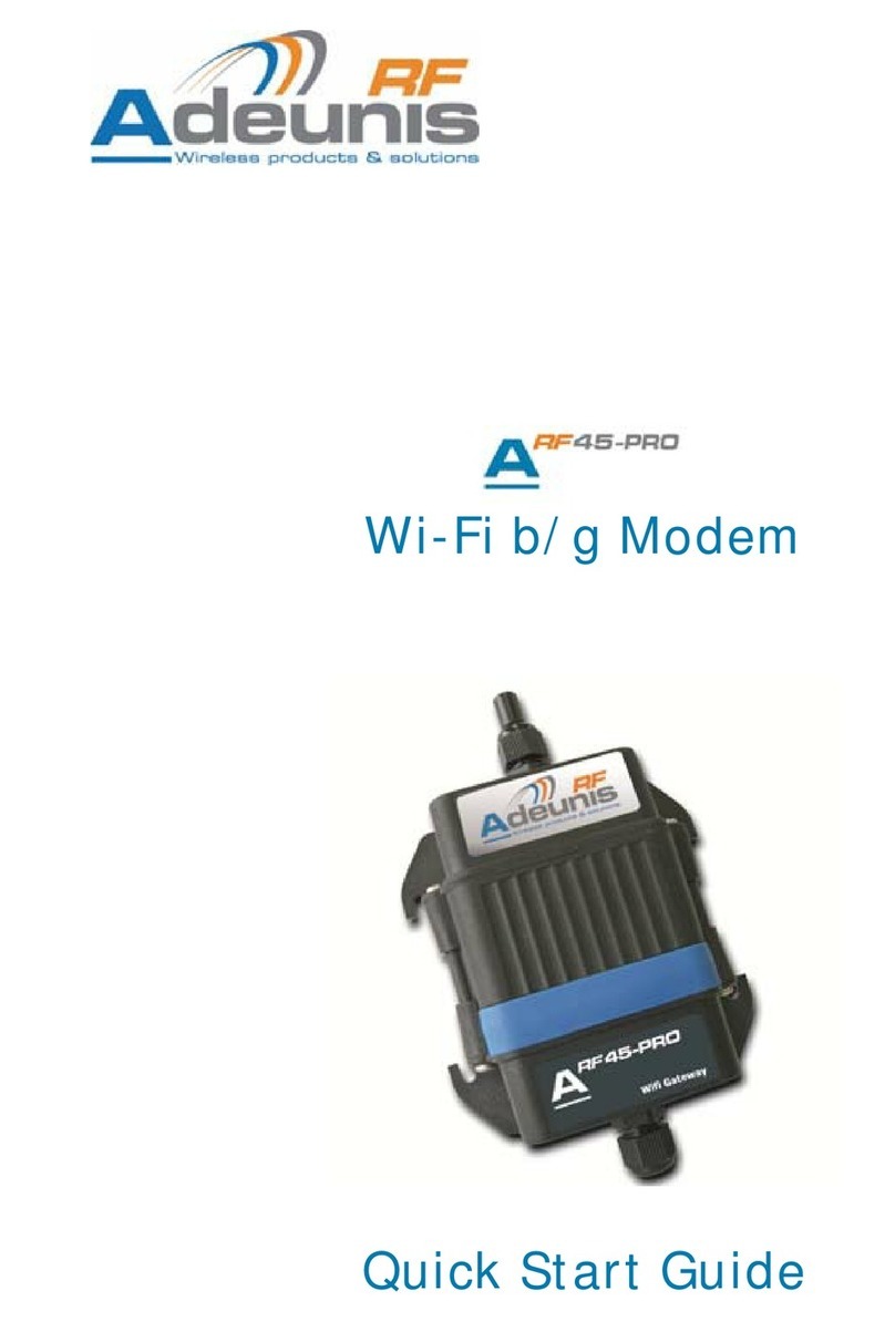 Adeunis RF ARF45 User manual