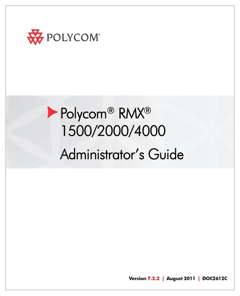 Polycom RMX 1500 Service manual