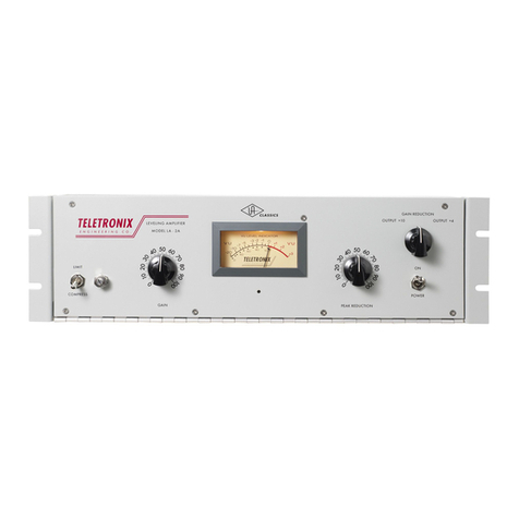 TELETRONIX LA-2A User manual
