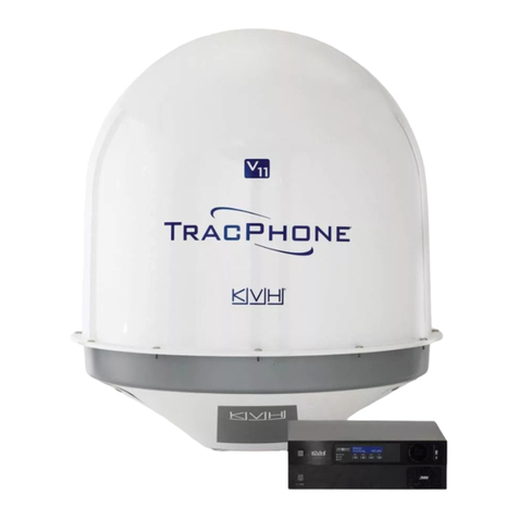 KVH Industries TracPhone V11 User manual KVH Industries TracPhone V11 User manual