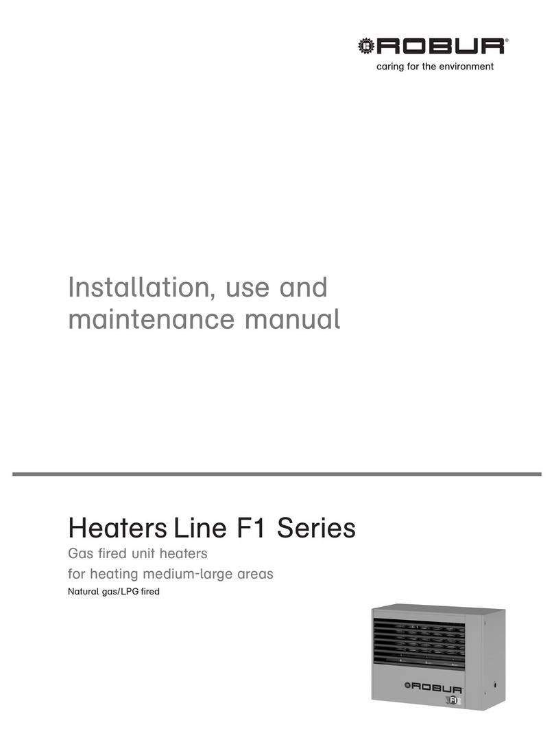 Robur Line F1 Series Manual Robur Line F1 Series Manual