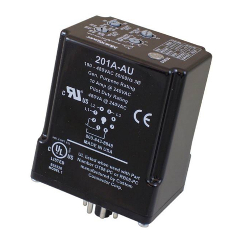 Motor Saver 201A-AU Installaion instructions