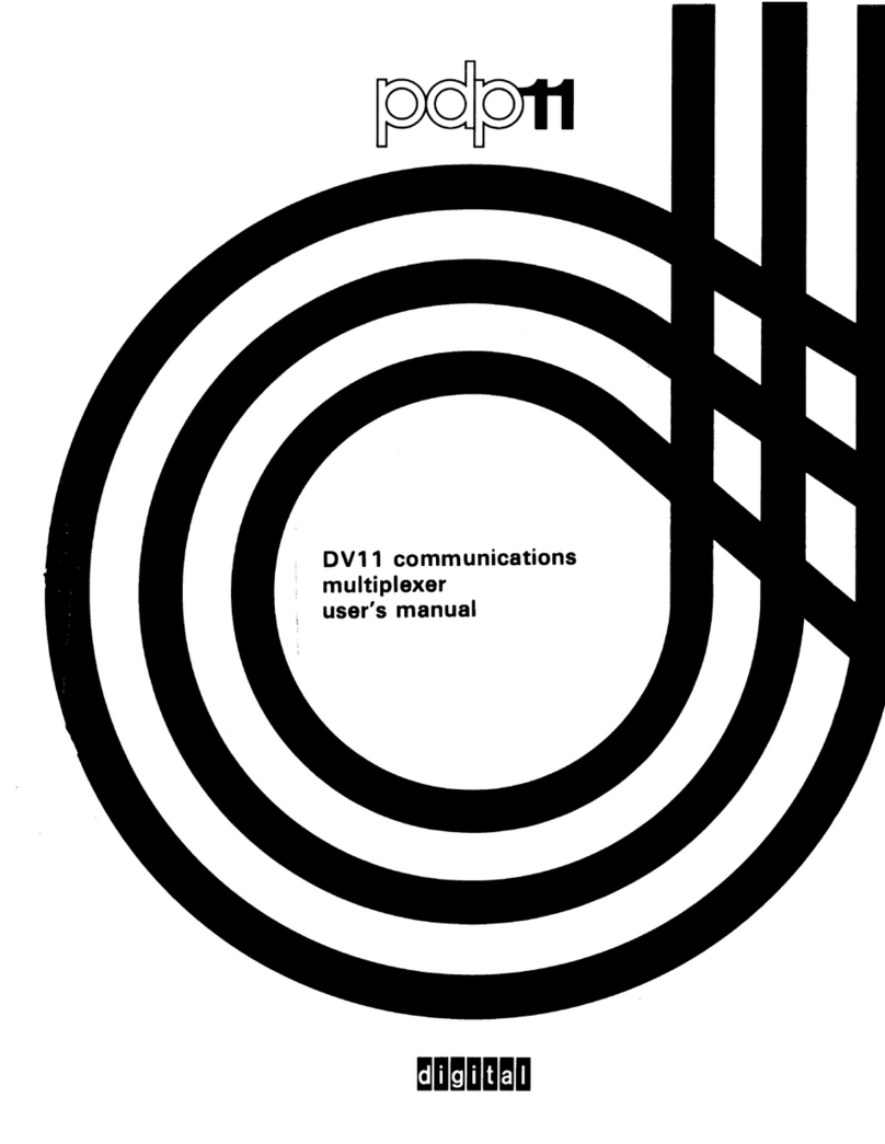Digital Equipment DV11 User manual
