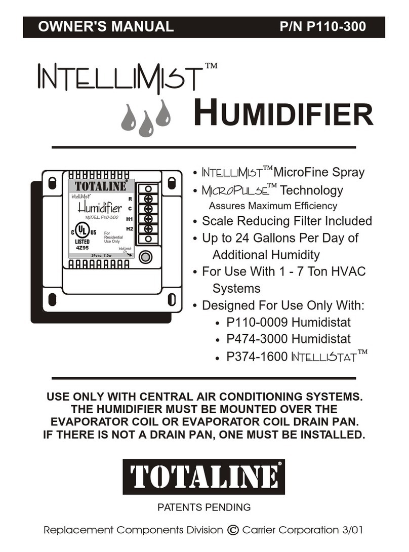 TOTALINE IntelliMist owner's manual