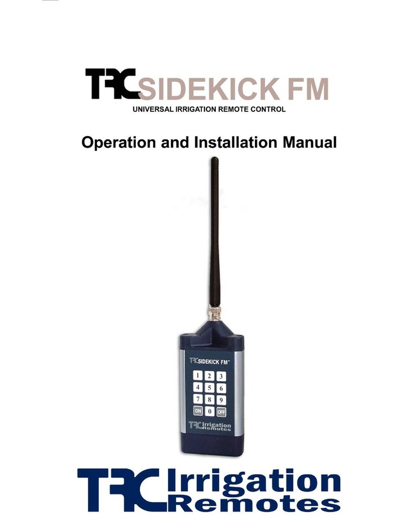 TRC Sidekick FM Operation and installation manual