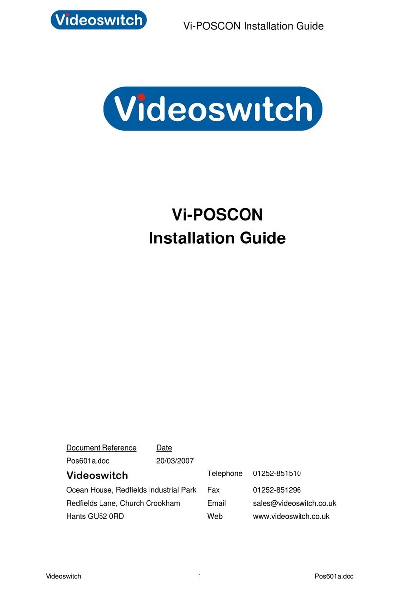 Videoswitch Vi-POSCON installation guide