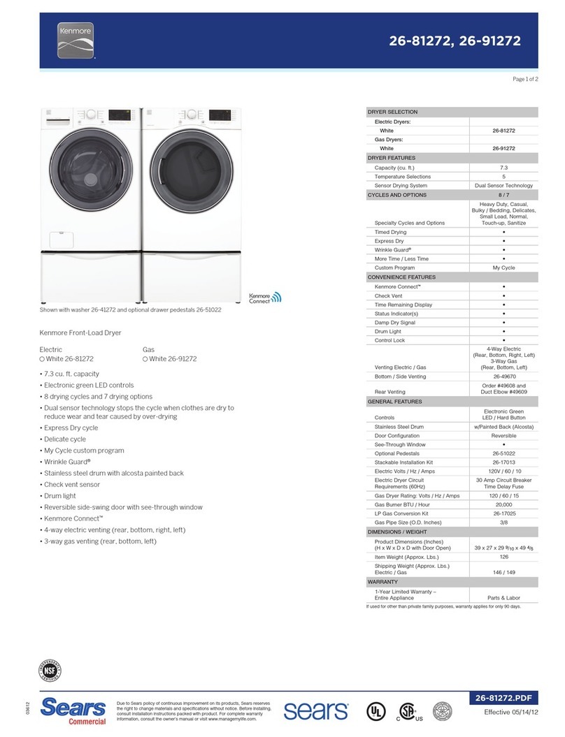 Kenmore 26-81272 Other