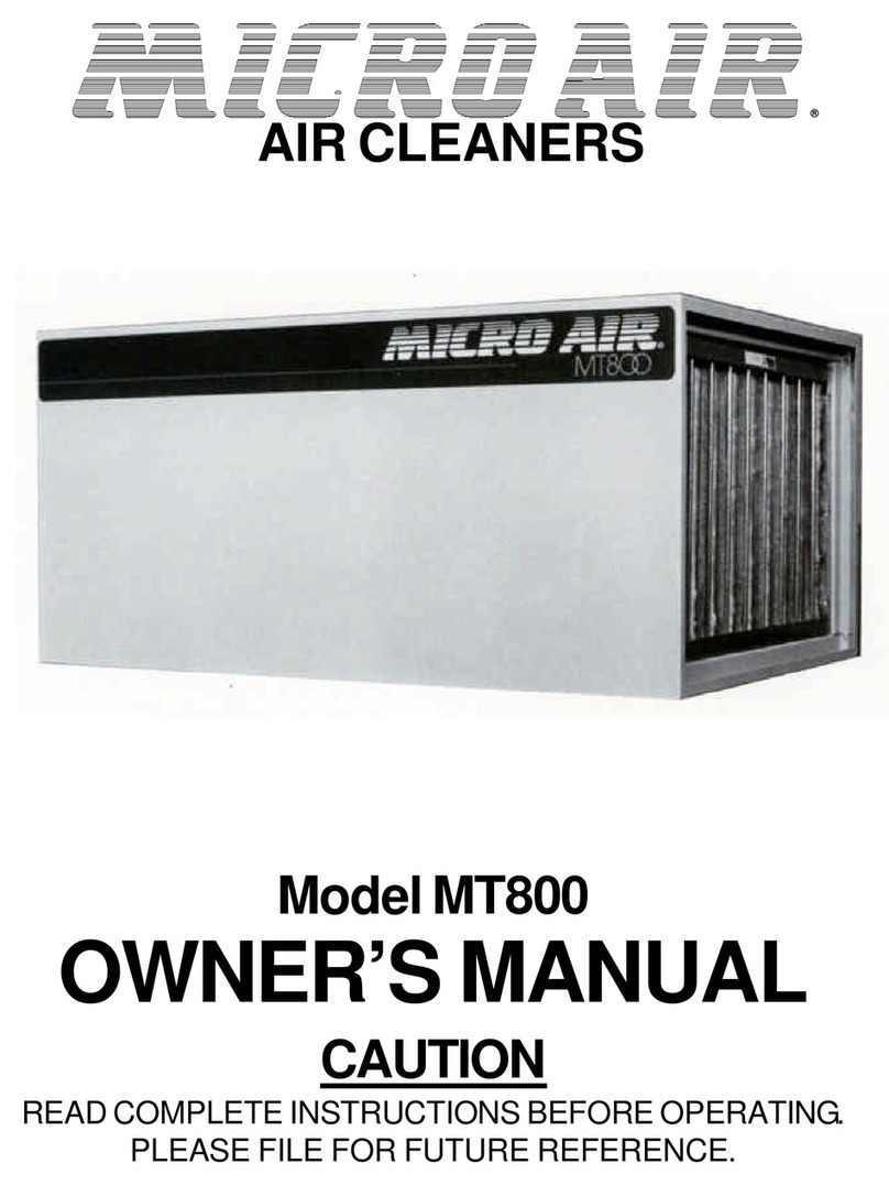 MICRO-AIR MT800 owner's manual