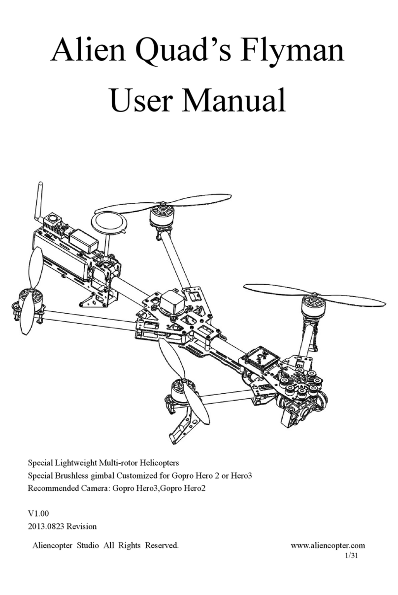 Aliencopter Quad's Flyman user manual