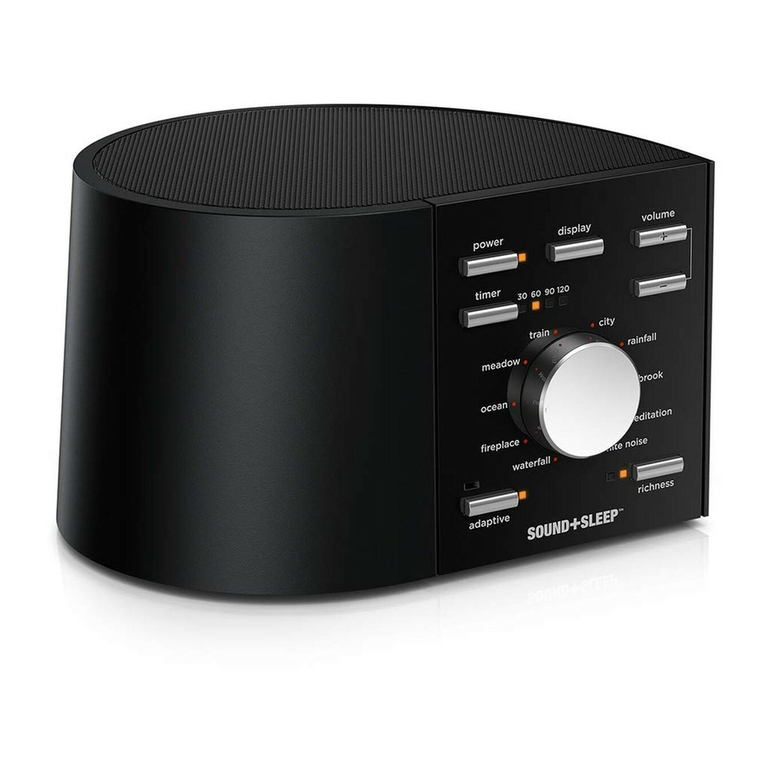 ASTi Sound+Sleep ASM1002 owner's manual ASTi Sound+Sleep ASM1002 owner's manual