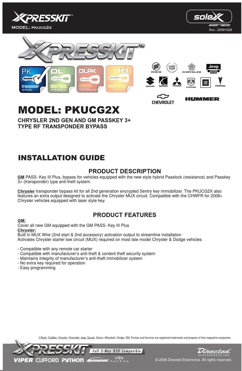 Xpresskit PKUCG2X installation guide