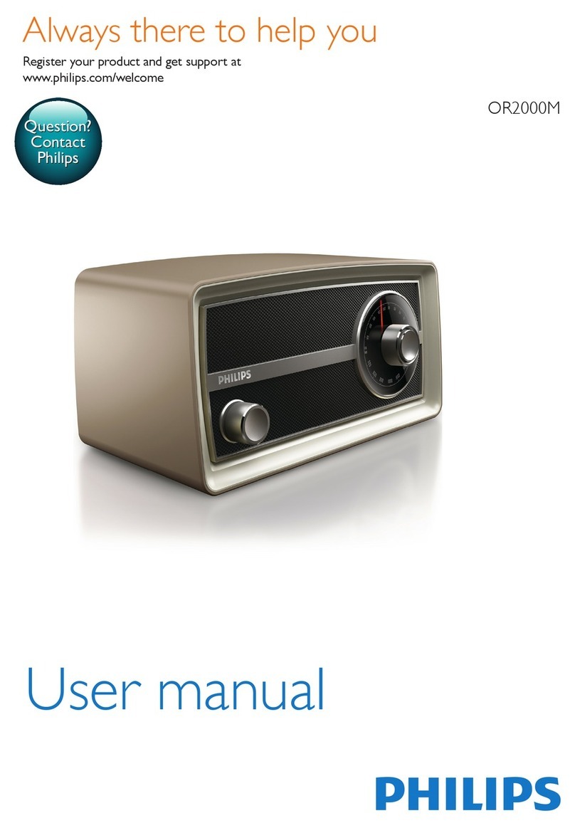 Philips OR2000M user manual