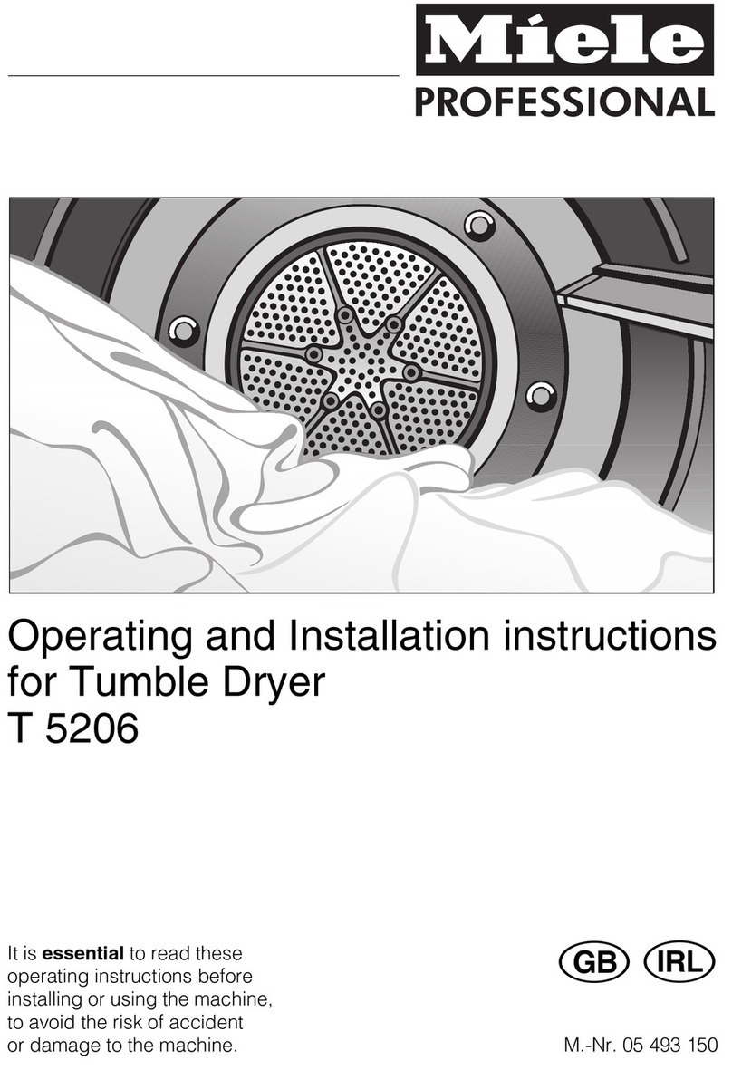Miele T 5206 User manual