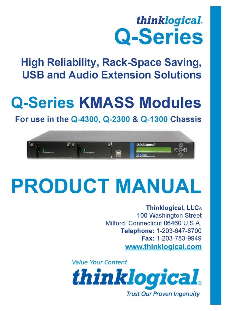 Thinklogical Q-4300 product manual Thinklogical Q-4300 product manual