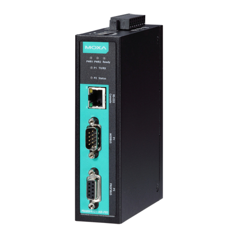 Moxa Technologies MGate 4101-MB-PBS user manual