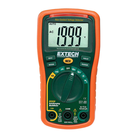 Extech Instruments EX320 User manual Extech Instruments EX320 User manual
