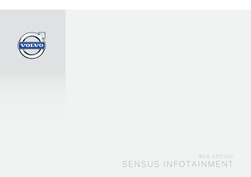 Volvo SENSUS owner's manual