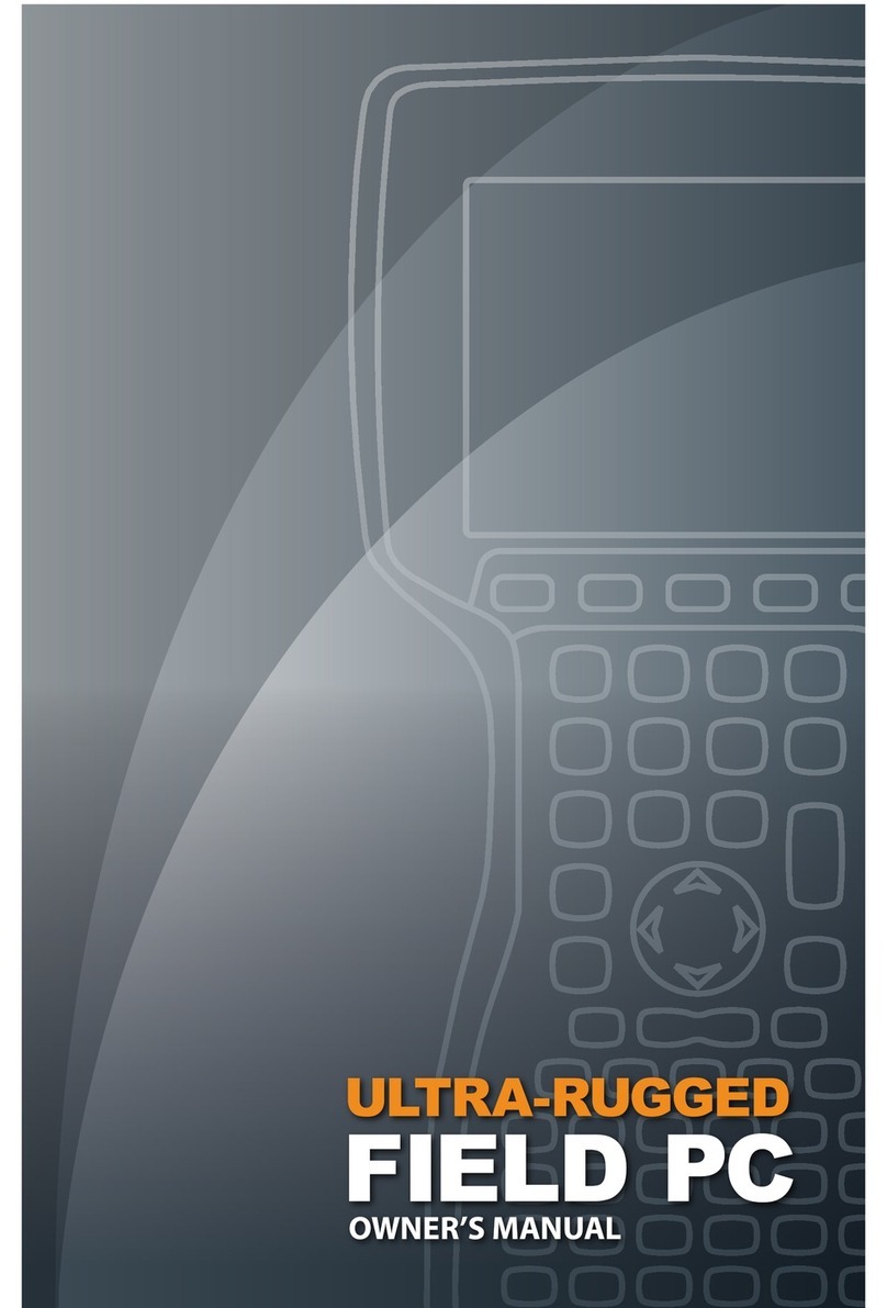 Juniper FIELD PC User manual Juniper FIELD PC User manual