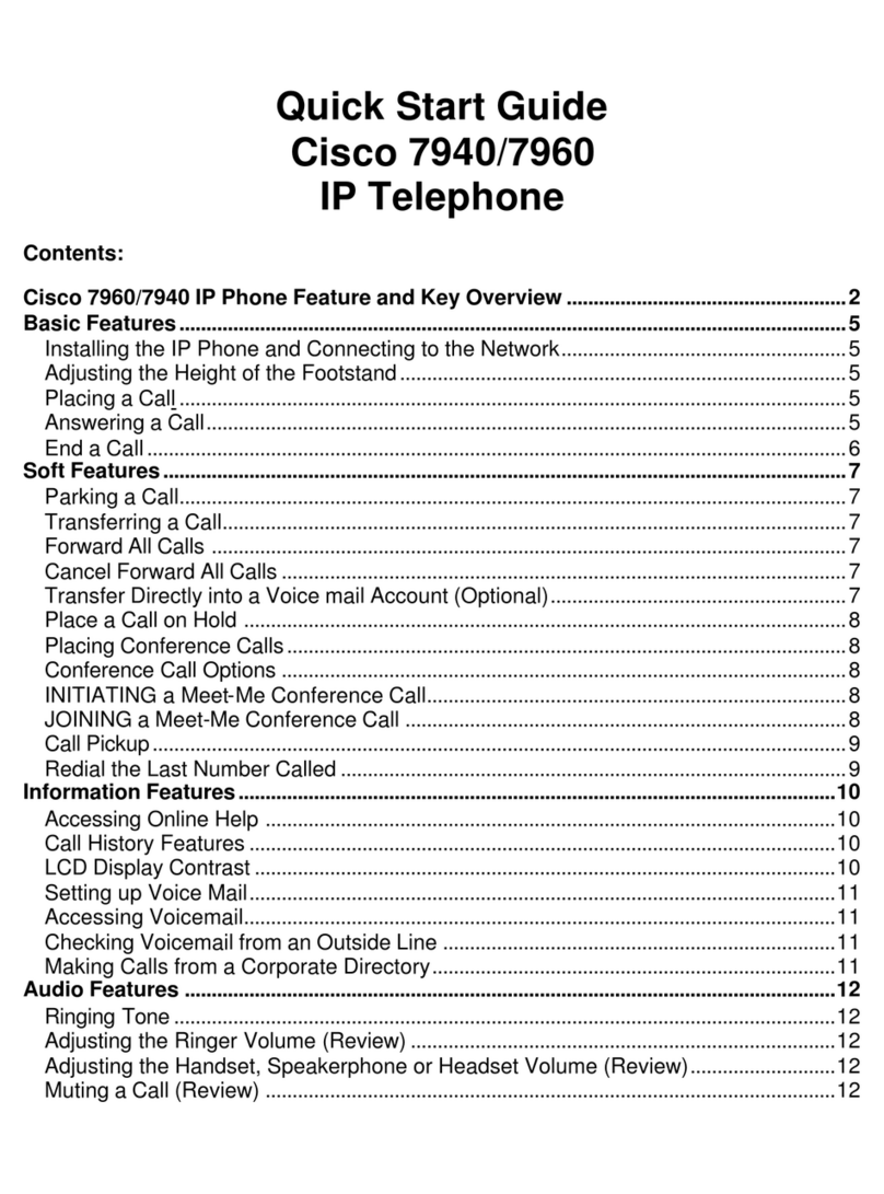 Cisco Cisco 7940 User manual Cisco Cisco 7940 User manual