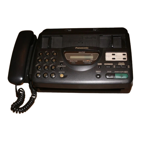 Panasonic KX-FT21BX Service manual