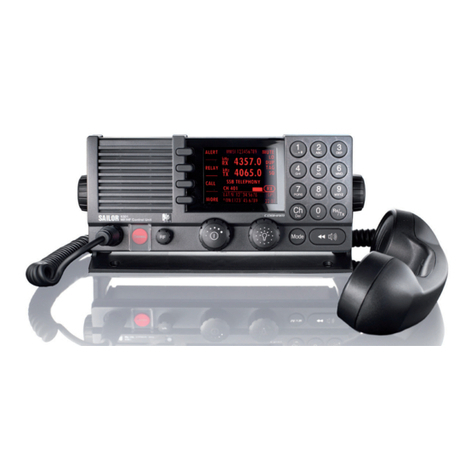 Sailor Sailor 6300 MF/HF DSC User manual