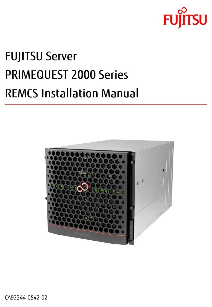Fujitsu PRIMEQUEST 2000 Series User manual Fujitsu PRIMEQUEST 2000 Series User manual