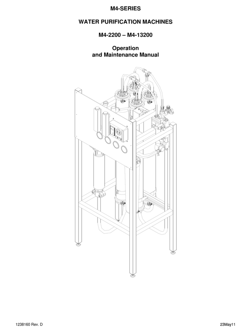 Mar Cor Purification M4-2200 Operation and maintenance manual