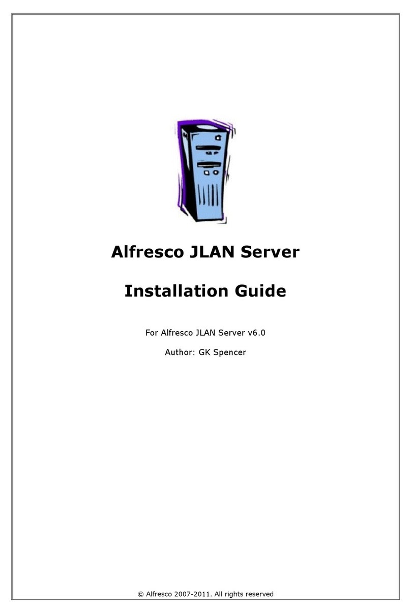 Alfresco JLAN installation guide