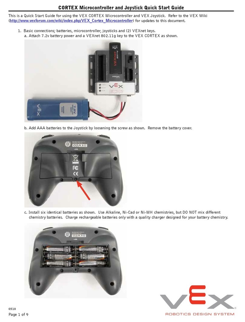 Vex CORTEX quick start guide
