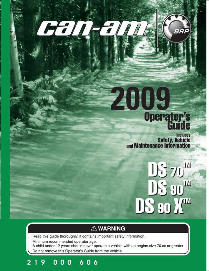 Can-Am DS 70 Manual