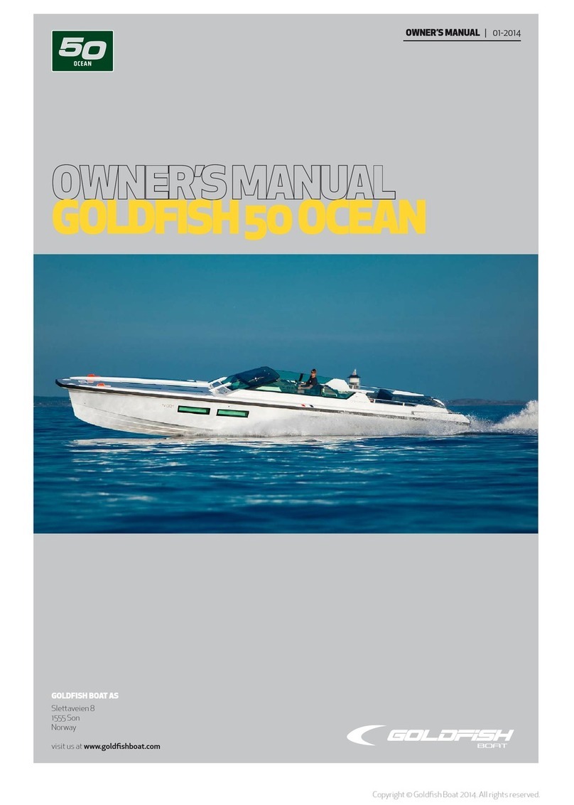 GOLDFISH 50 OCEAN owner's manual