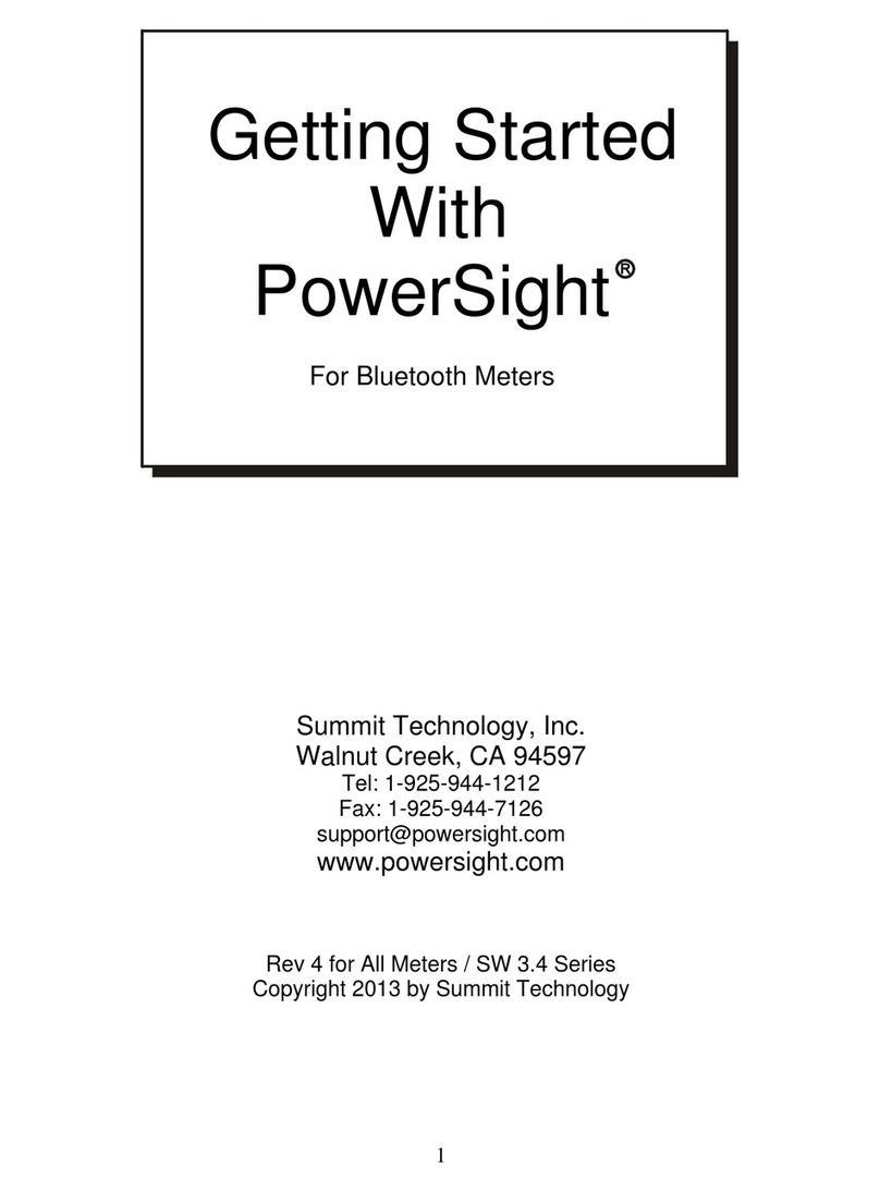 Summit Technology PowerSight Getting started
