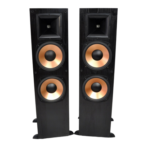 Klipsch Reference Series RF-7 II quick guide