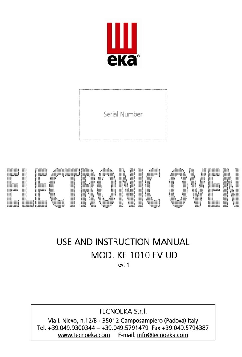 eka KF 1010 EV UD Use and instruction manual