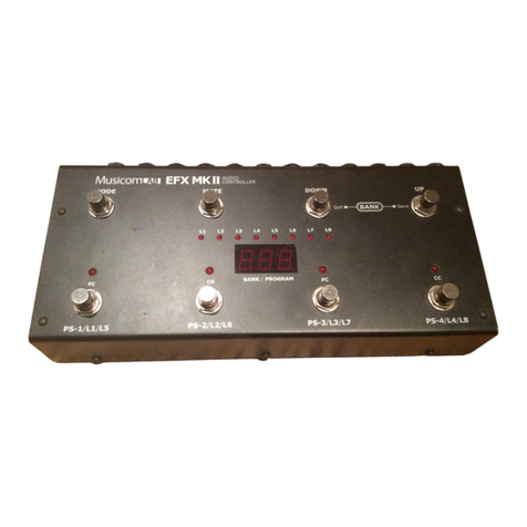 Musicom Lab EFX MKII User manual