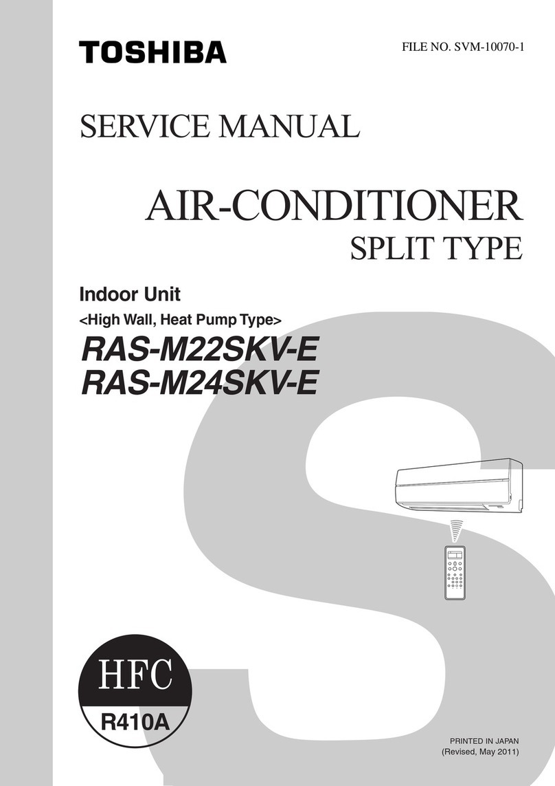 Toshiba RAS-M22SKV-E User manual