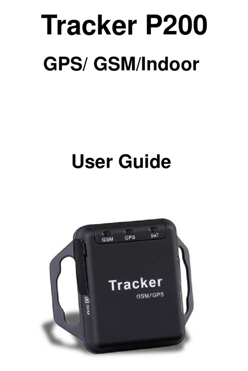 Tracker P200 User manual