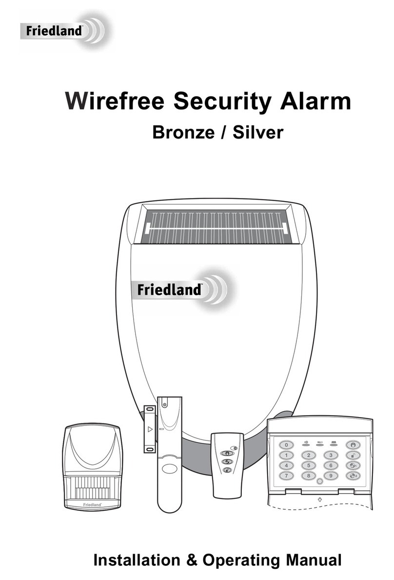 FRIEDLAND Bronze Installation & operating manual