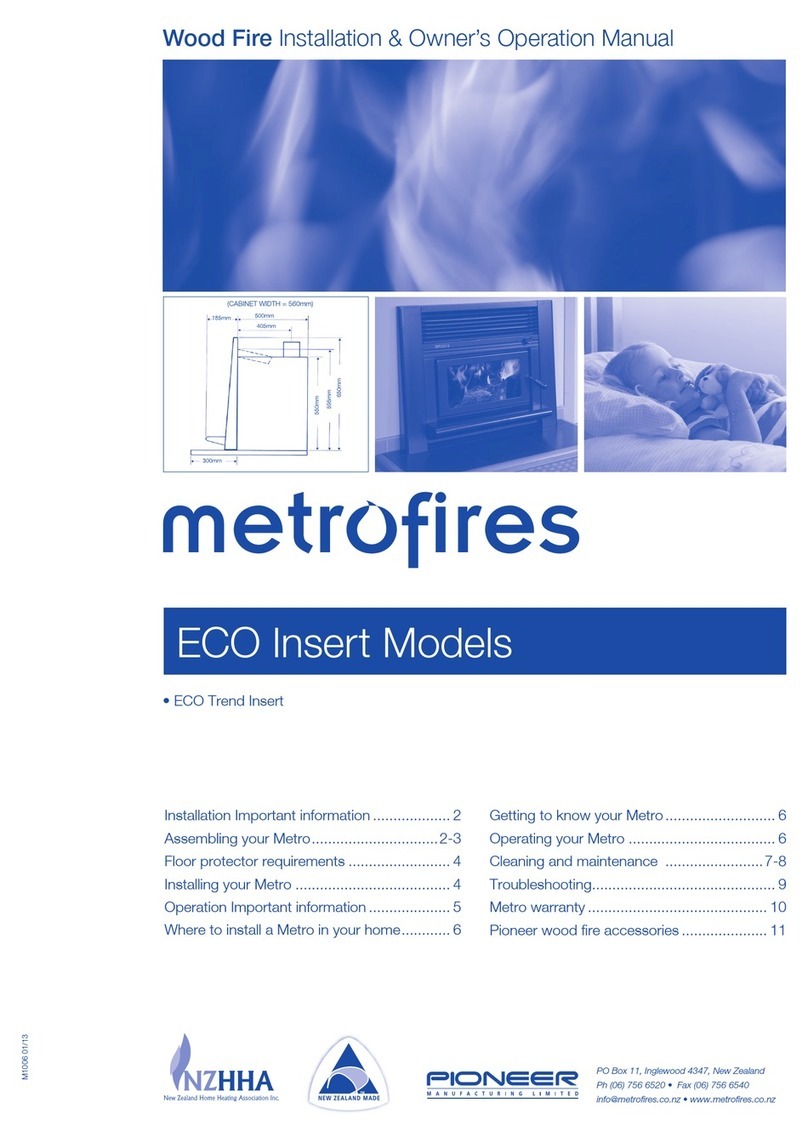 metrofires ECO Insert User manual