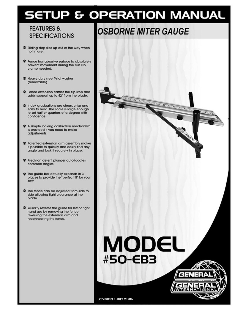 General International 50-eb3 Setup & operation manual