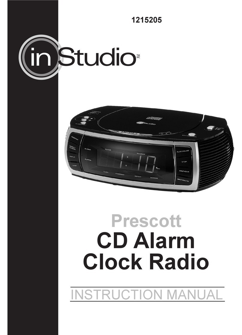 In studio Prescott instruction manual
