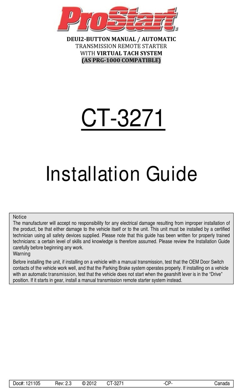 ProStart CT-3271 installation guide