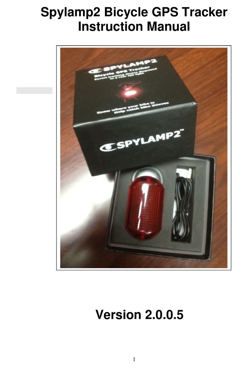 Spylamp2 Bicycle GPS Tracker User manual