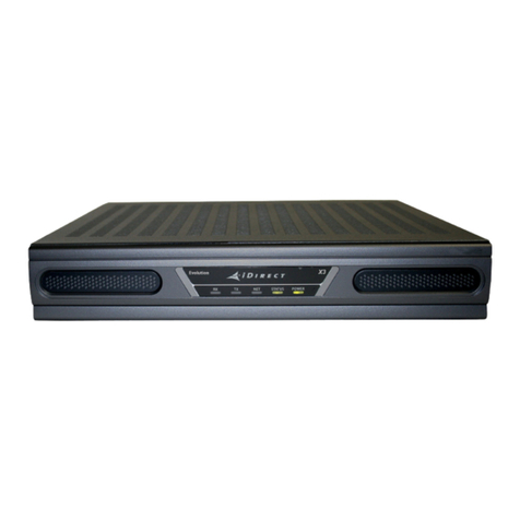 iDirect Evolution X3 User guide iDirect Evolution X3 User guide