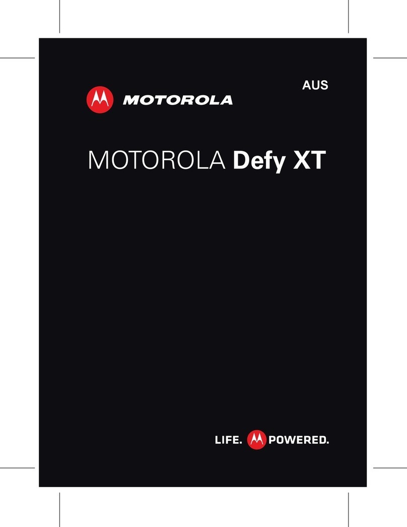 Motorola DEFY XT User manual