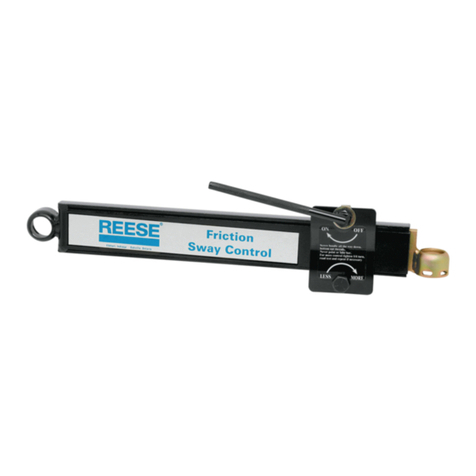 Reese SWAY CONTROL installation instructions