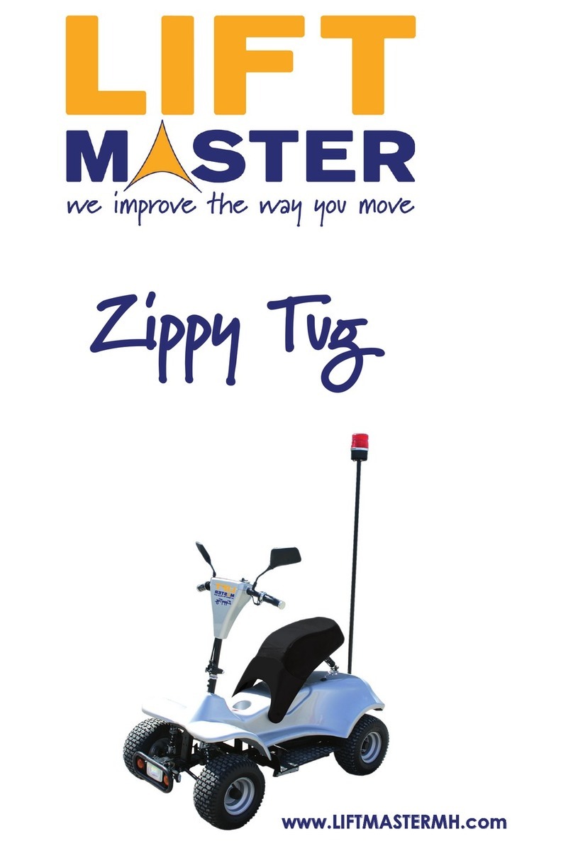 Chamberlain zippy tug Operation manual