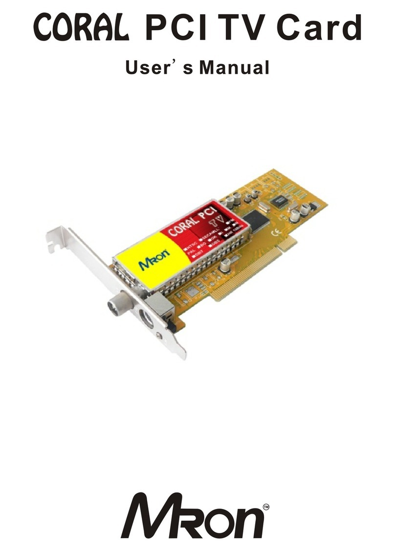 mron coral pci user manual